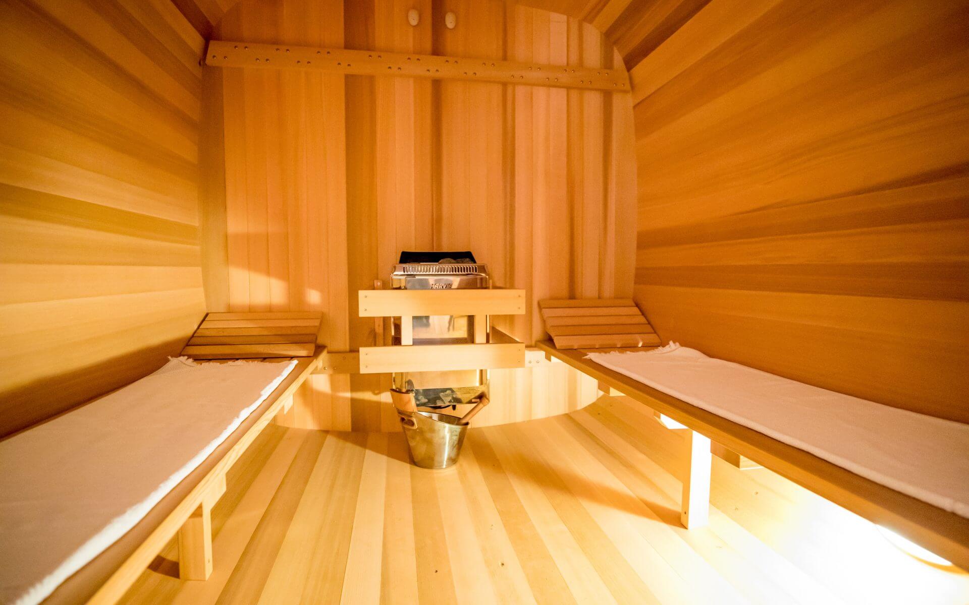 intérieur sauna Roc 3